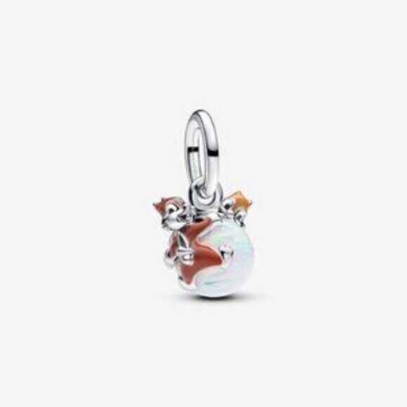 Pandora Jewelry - Authentic Disney Chip & Dale Bauble Dangle Pandora Charm